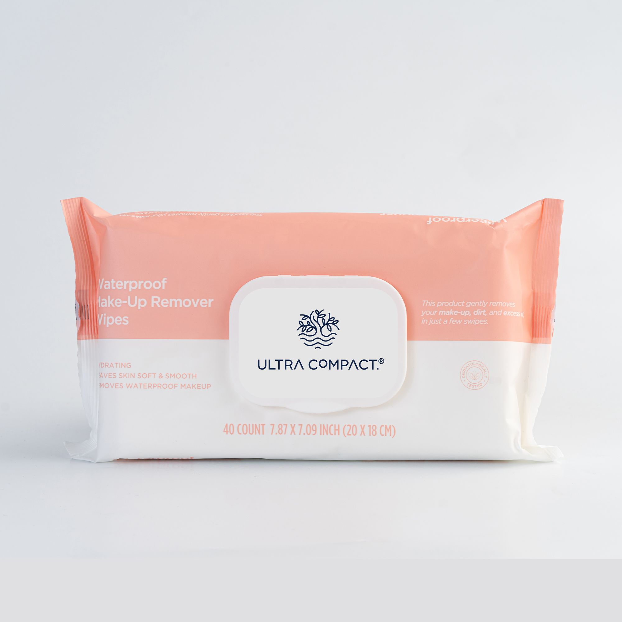 Ultra Compact Waterproof Make-Up Remover Wipes