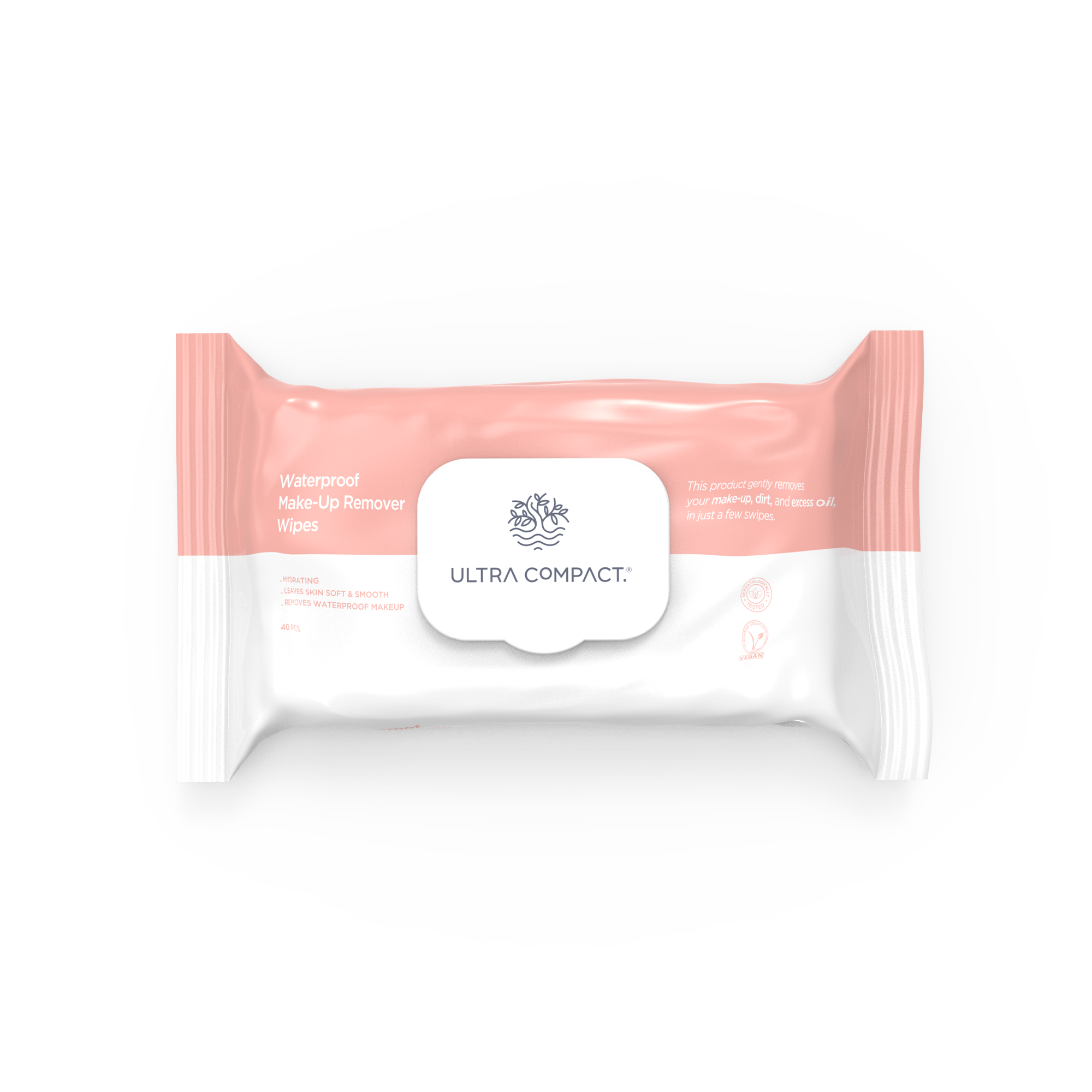 Ultra Compact Waterproof Make-Up Remover Wipes