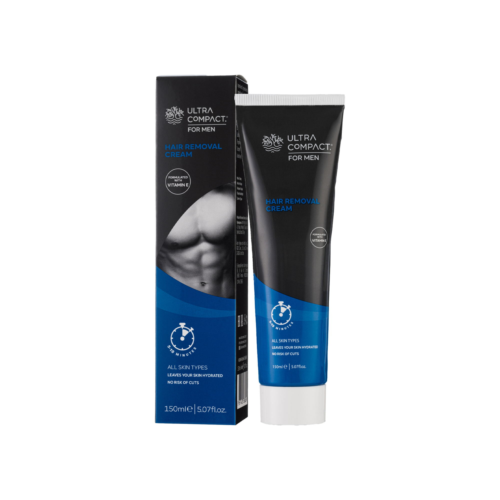 Ultra Compact For Men Hair Removal Cream