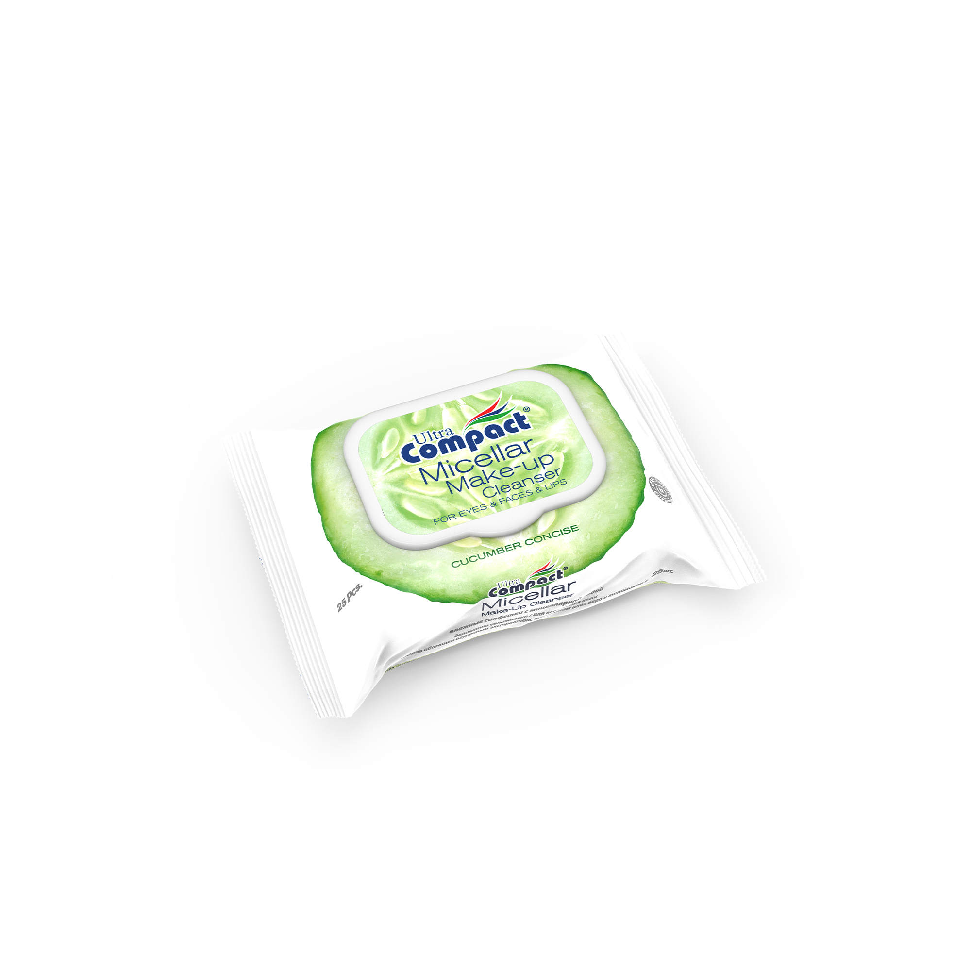 Ultra Compact Micellar Make-Up Cleansing Wet Wipes