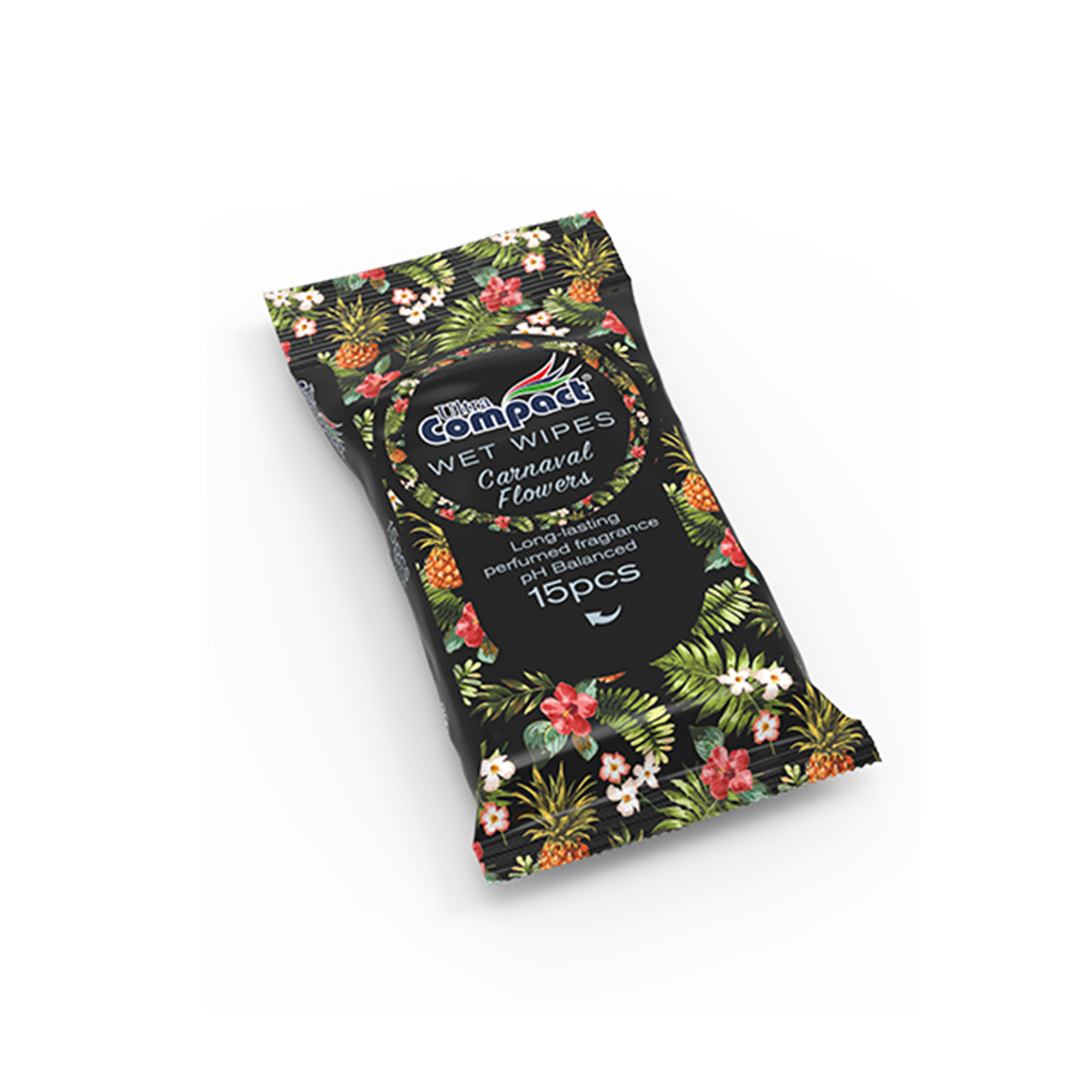 Carnaval Flowers Wet Wipes