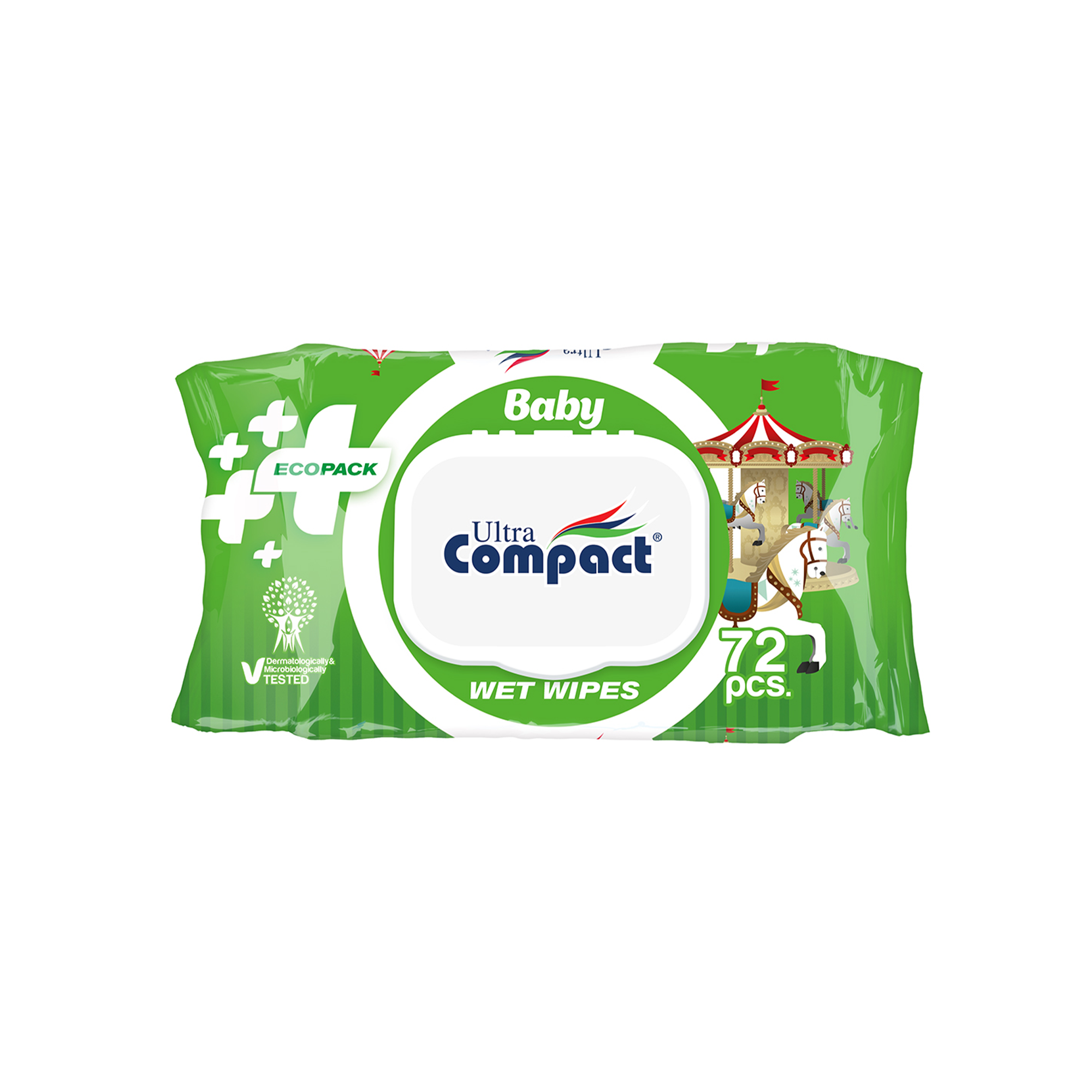 Ultra Compact Ecopack Baby Wet Wipes