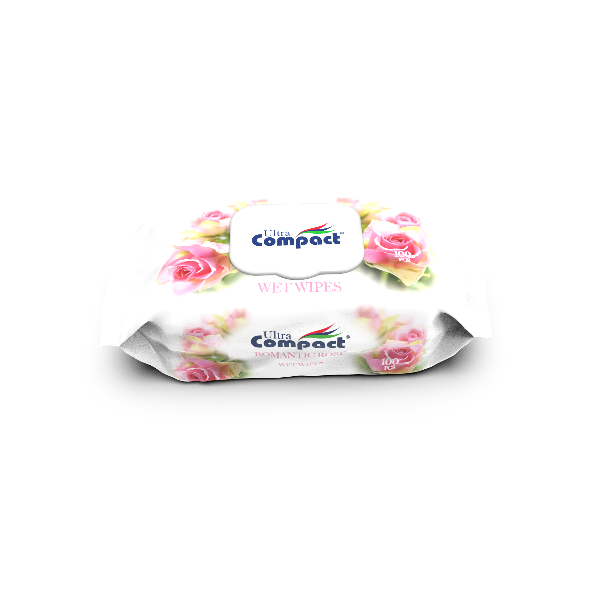 Ultra Compact Romantic Rose Wet Wipes