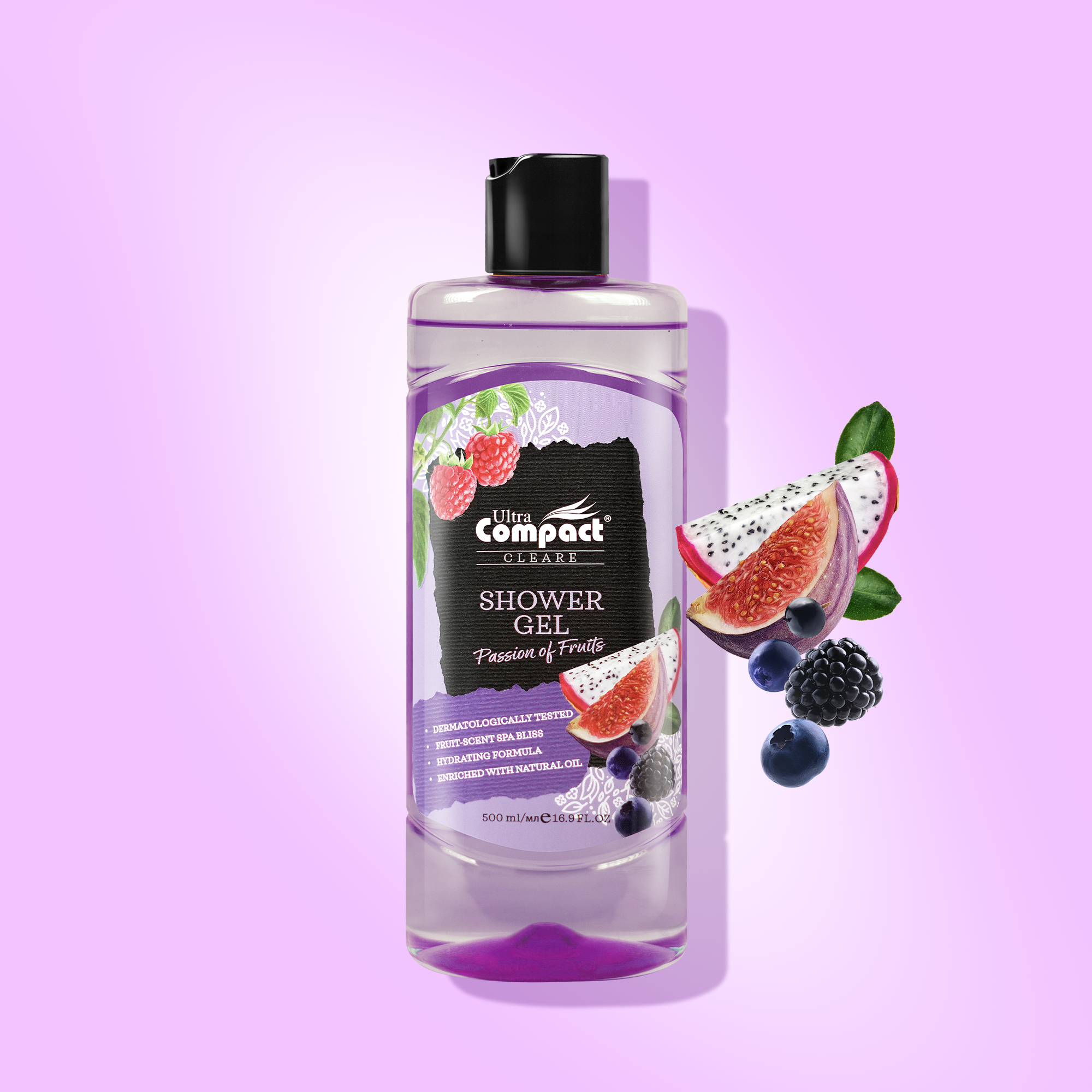 Ultra Compact Passion of Fruits Shower Gel