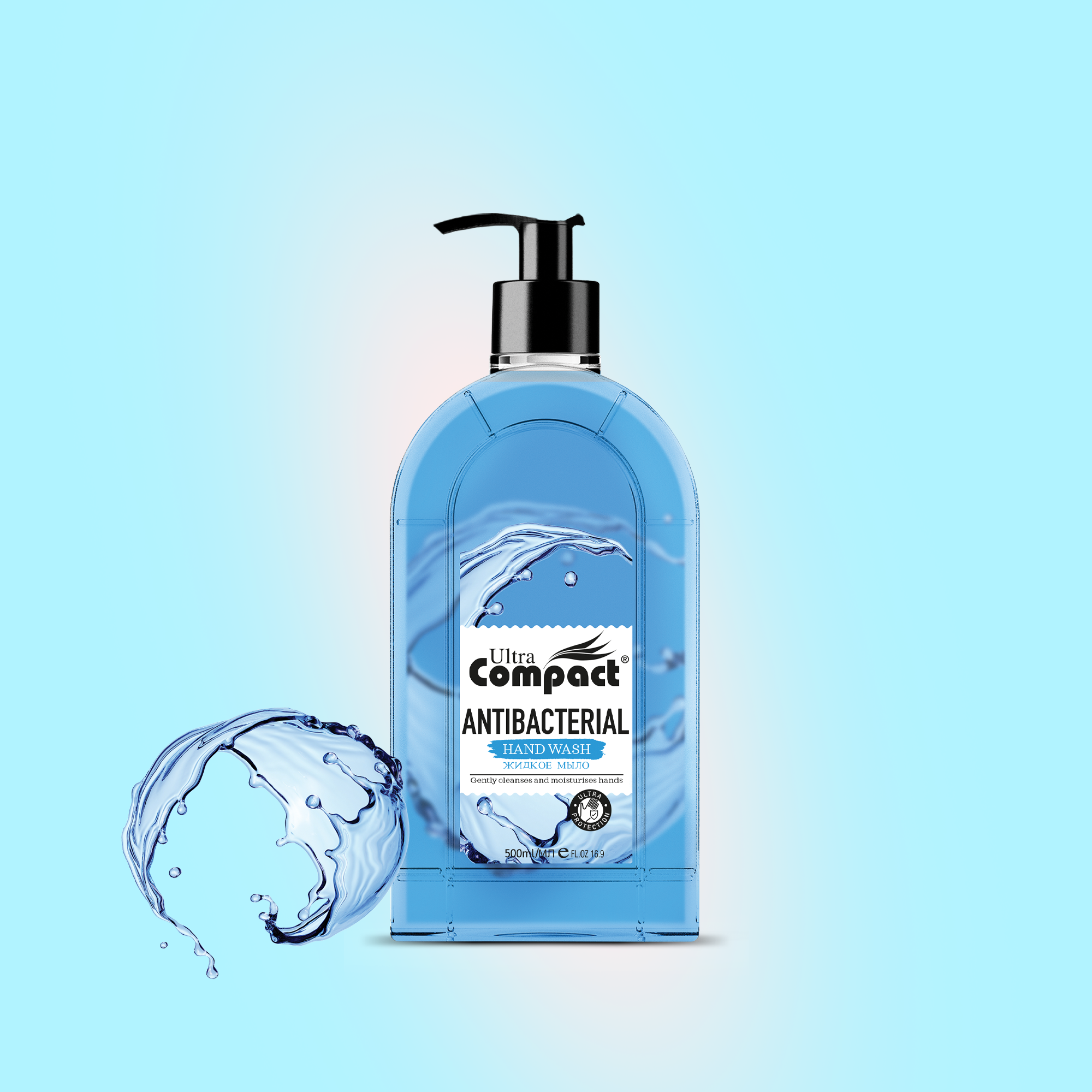 Ultra Compact Ocean Hand Wash Liquid Soap