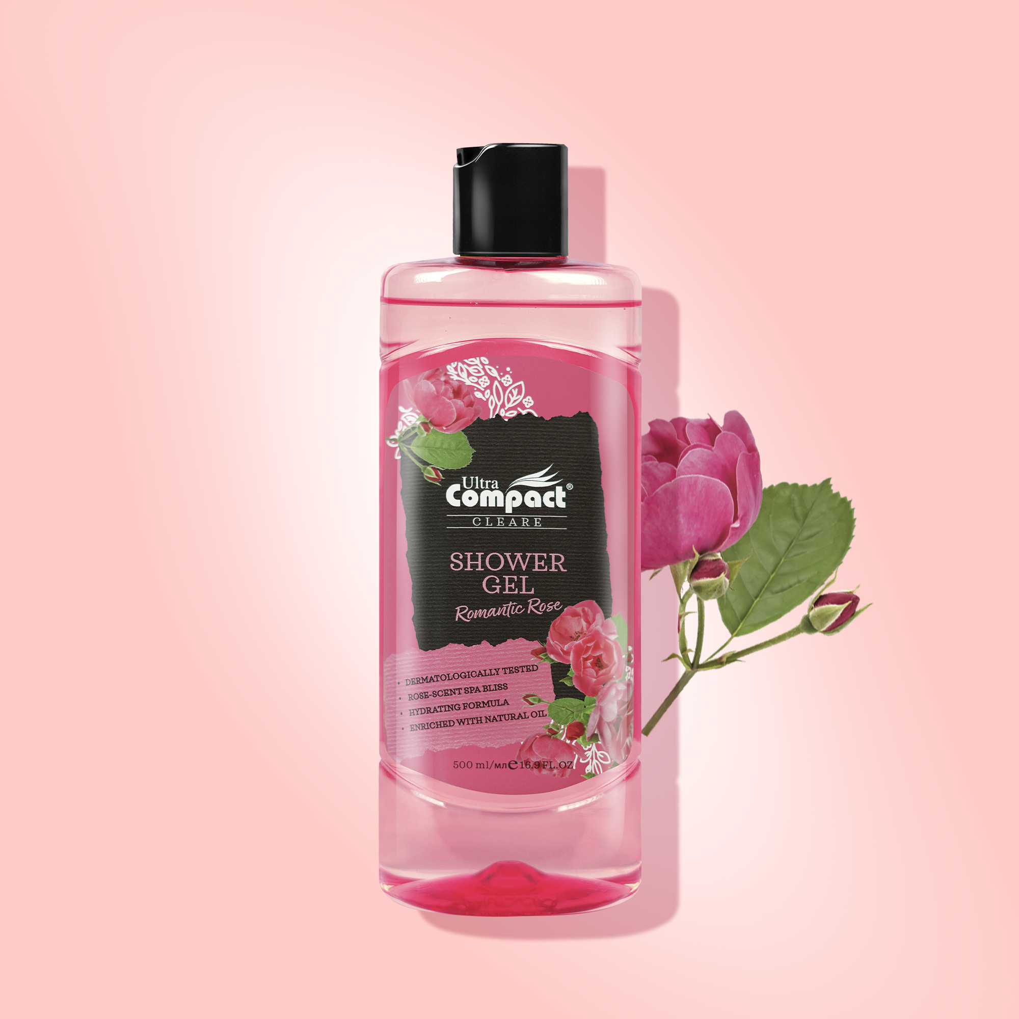 Ultra Compact Gel de Ducha Rosa Romántica