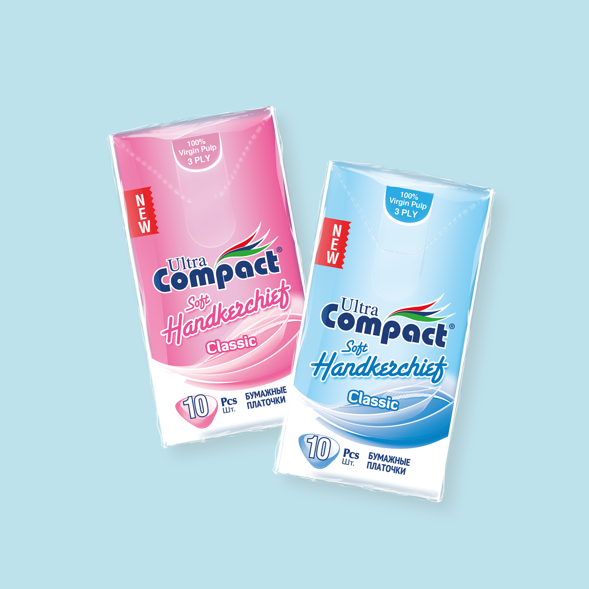 Ultra Compact Pañuelo de Papel Suave / Pañuelo de Bolsillo