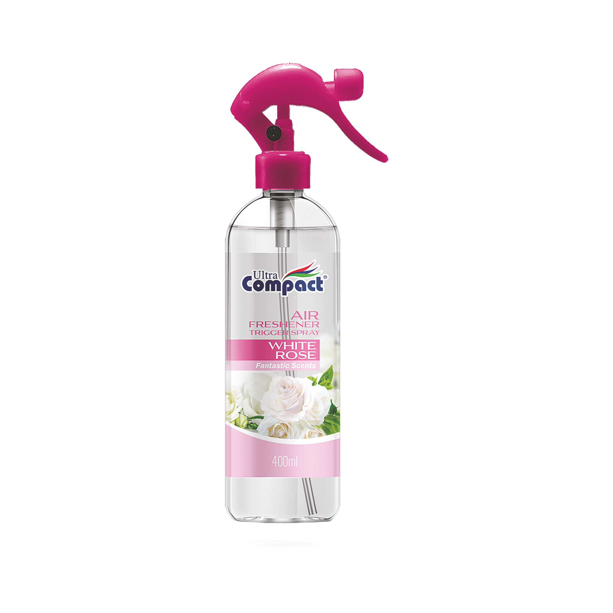 Ultra Compact Air Freshener Trigger Spray - White Rose